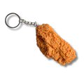 Chicken Wing Schlüsselanhänger, Braun, 8 cm