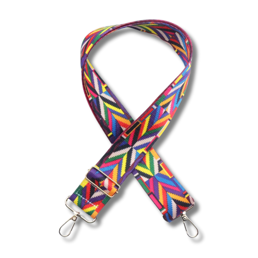 Crossbody Strap Color Splash, Verstellbar 80–130 cm