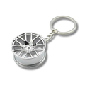Felgen Schlüsselanhänger aus Metall, Silber