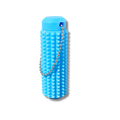 Fidget Schlüsselanhänger mit Geheimfach, Hellblau, 8.8 cm