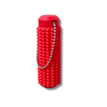 Fidget Schlüsselanhänger mit Geheimfach, Rot, 8.8 cm
