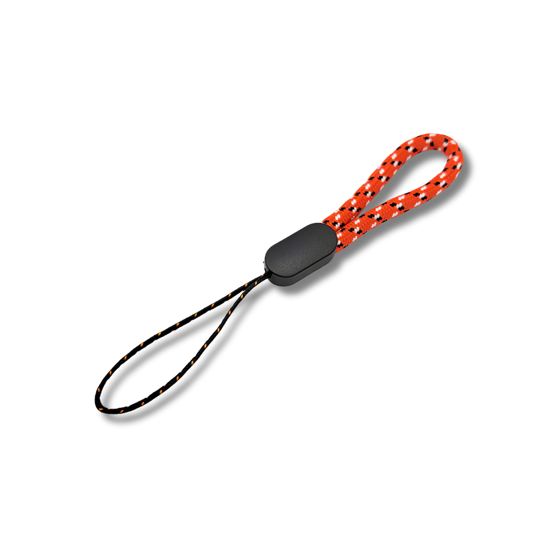 Finger Strap für Mini Kameras & Schlüsselanhänger, Rot, 11 cm
