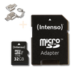 Intenso microSDHC 32 GB Professional Bundle mit USB-C Kartenleser