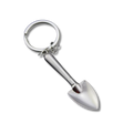 Mini-Werkzeug Schlüsselanhänger Schaufel, Silber