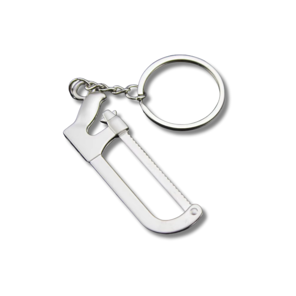 Mini-Werkzeug Schlüsselanhänger Rohrzange, Silber