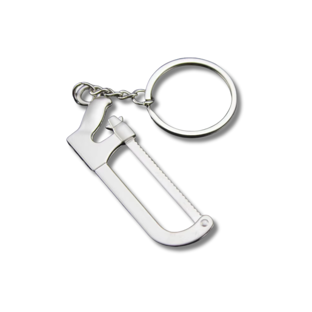 Mini-Werkzeug Schlüsselanhänger Rohrzange, Silber