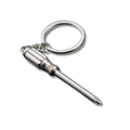 Mini-Werkzeug Schlüsselanhänger Schraubendreher, Silber