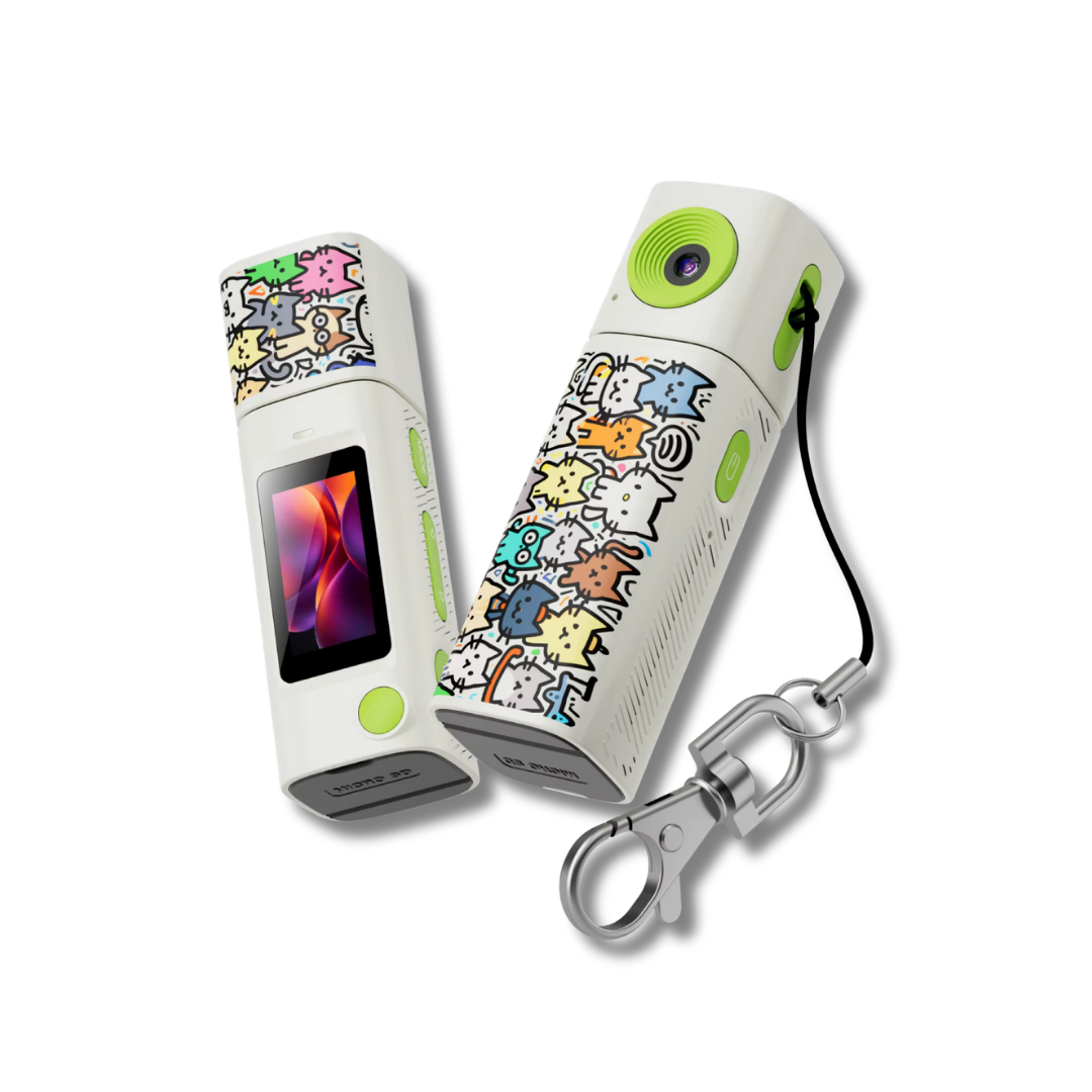 Mini Kamera Clip Mini mit Display & drehbarer Linse