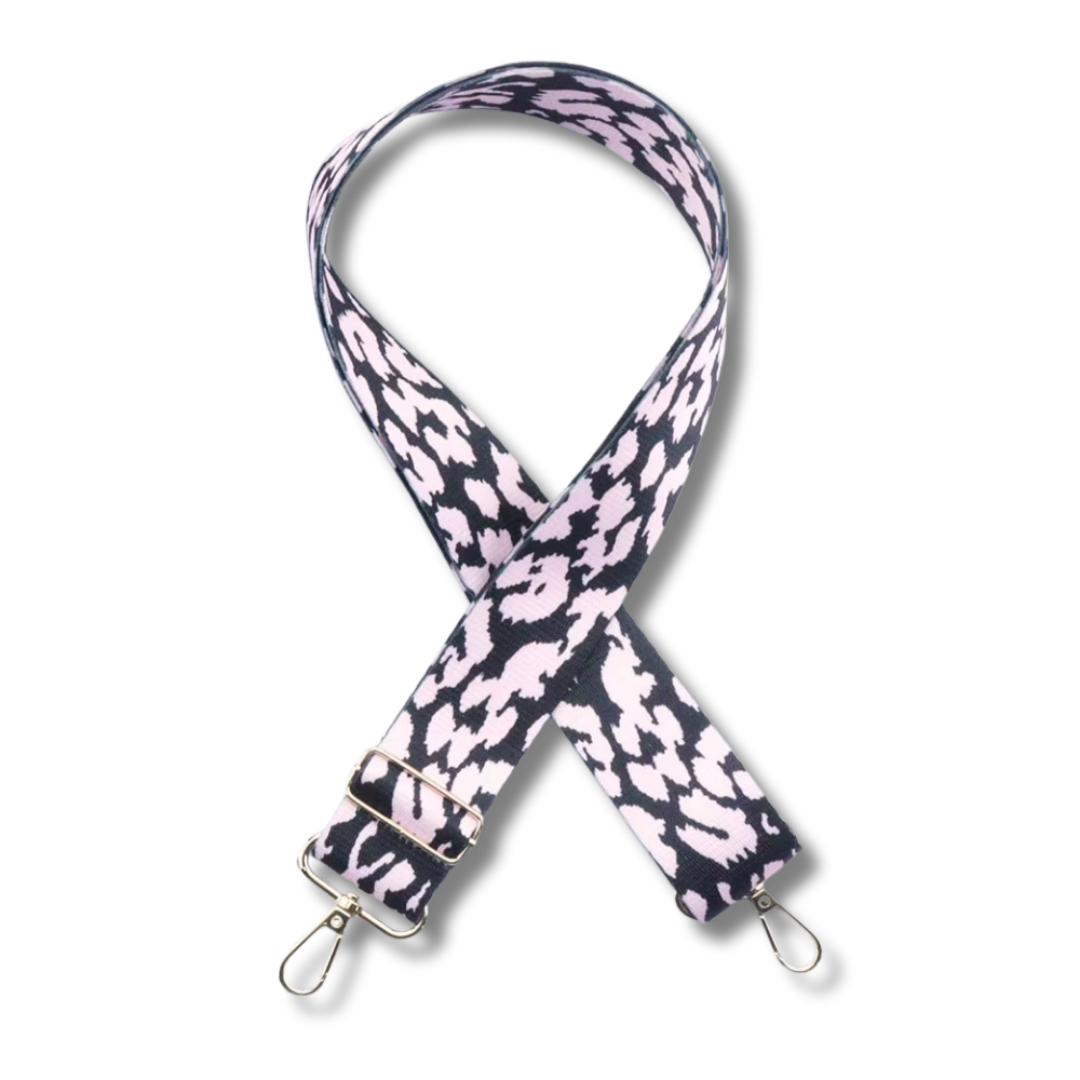 Crossbody Strap Safari Muster, Verstellbar 80–130 cm