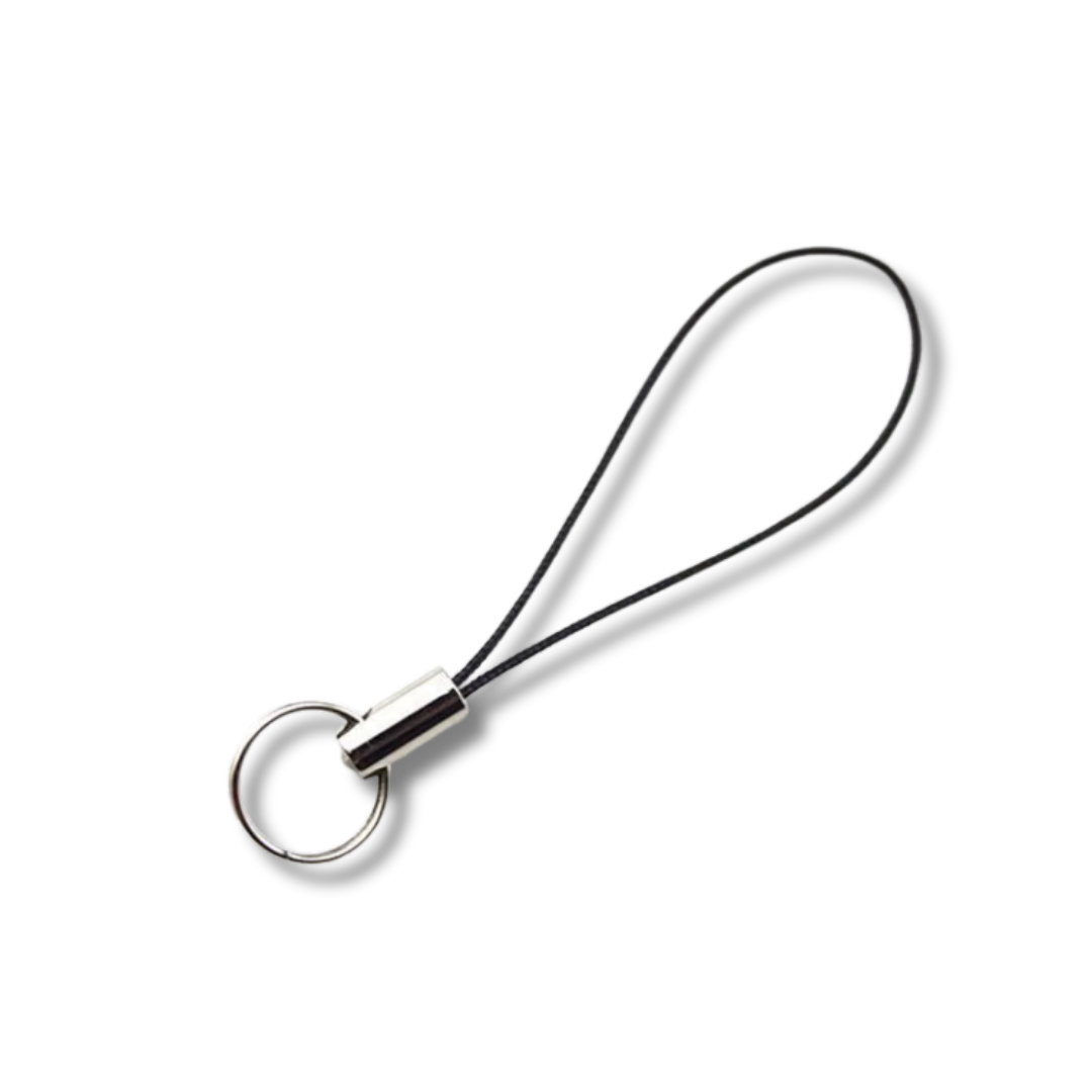 Phone Strap für Mini Kameras & Schlüsselanhänger, Schwarz