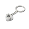Rotor Schlüsselanhänger aus Metall, Silber
