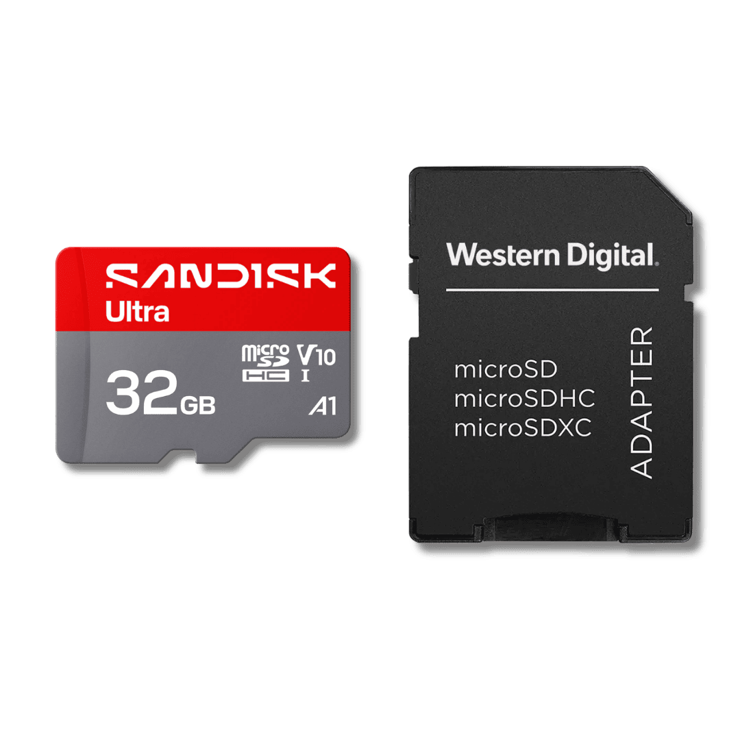 SANDISK Ultra microSD Karte, 32GB inkl. Kartenleser