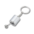 Schalthebel Schlüsselanhänger aus Metall, Silber