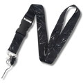 Schlüsselband Black Marble mit Schnellverschluss, 45 cm
