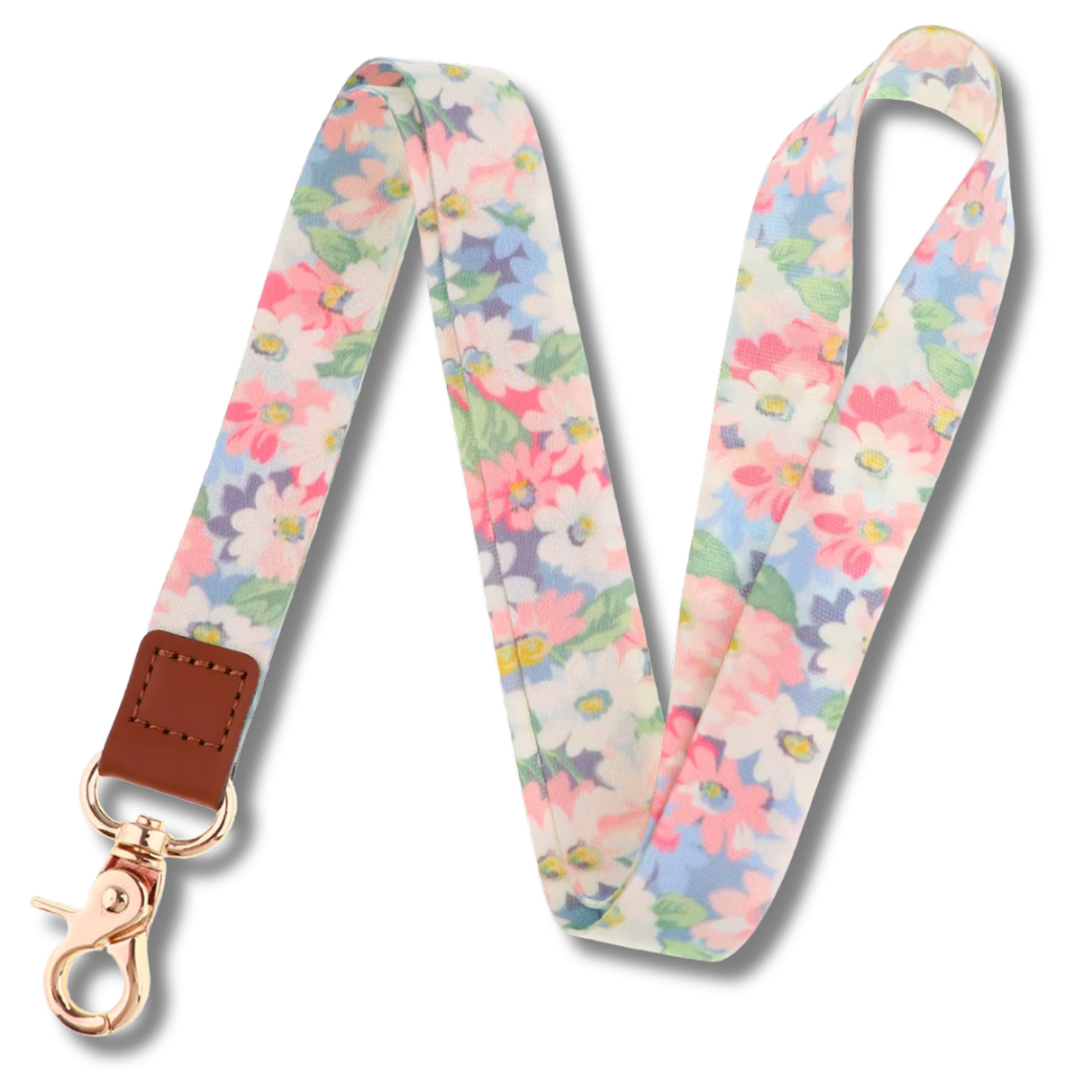 Schlüsselband Light Flowers, 45 cm