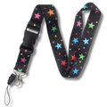 Schlüsselband Starry Night mit Schnellverschluss, 45 cm
