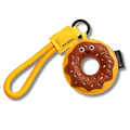Schlüsselbund mit Donut Anhänger, Gelb, 21 cm