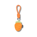 Schlüsselbund mit Karotten Anhänger, Orange, 21 cm
