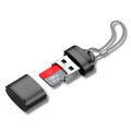 USB Kartenleser für Micro SD Karten, Schwarz